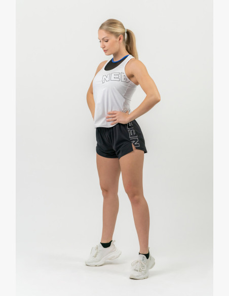 NEBBIA FIT Activewear shorts with hidden pocket black
