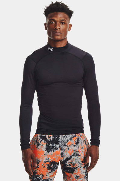 T-shirt Under Armour CG Armour Comp Mock Black