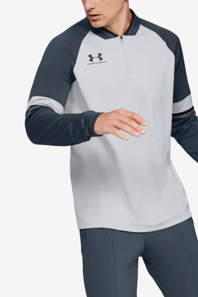 Tričko Under Armour Challenger III Midlayer Halo Gray