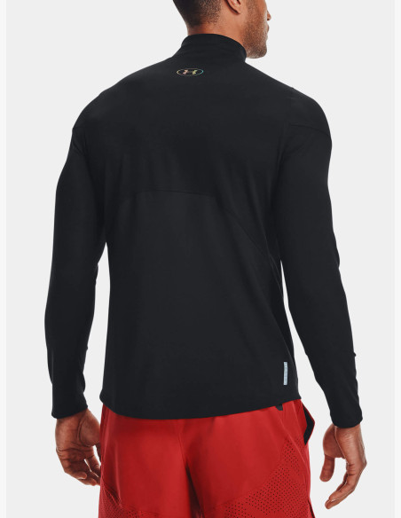 T-shirt Under Armour ColdGear Rush Mock Black