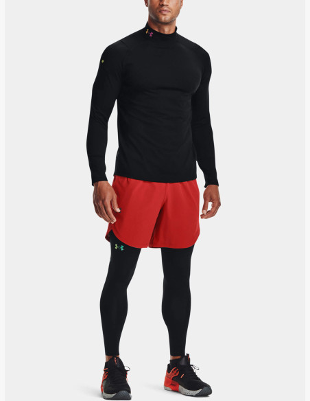 T-shirt Under Armour ColdGear Rush Mock Black