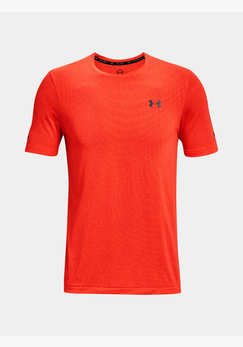 Tričko Under Armour Rush Seamless Illusion SS Phoenix Fire