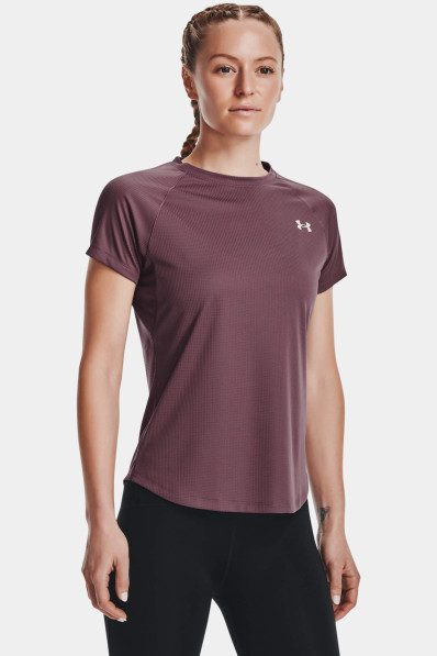 T-shirt Under Armour Speed Stride Short Sleeve Ash Plum