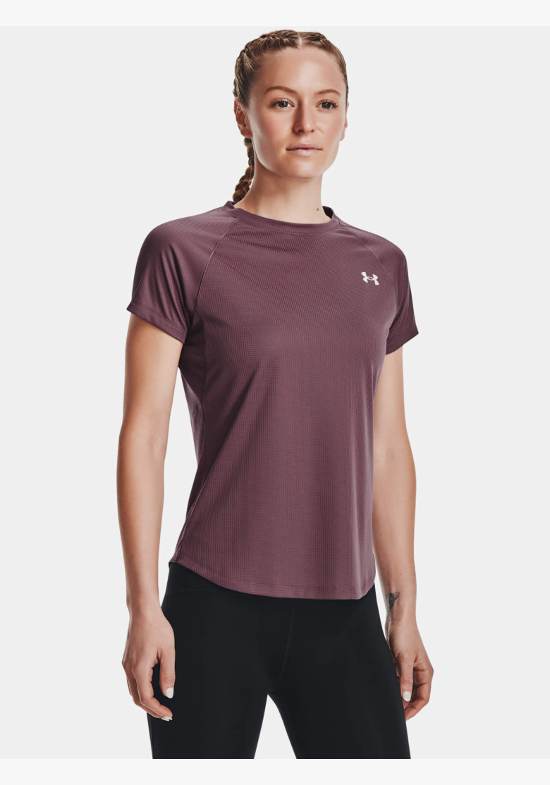 Tričko Under Armour Speed Stride Short Sleeve Ash Plum