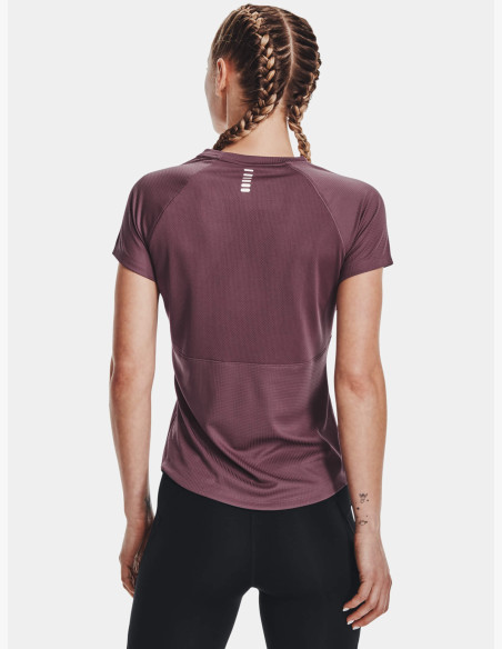 T-shirt Under Armour Speed Stride Short Sleeve Ash Plum