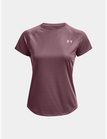 T-shirt Under Armour Speed Stride Short Sleeve Ash Plum