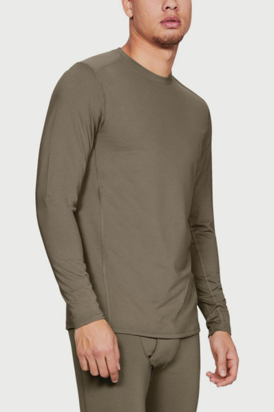 T-shirt Under Armour Tac Crew Base Federal Tan