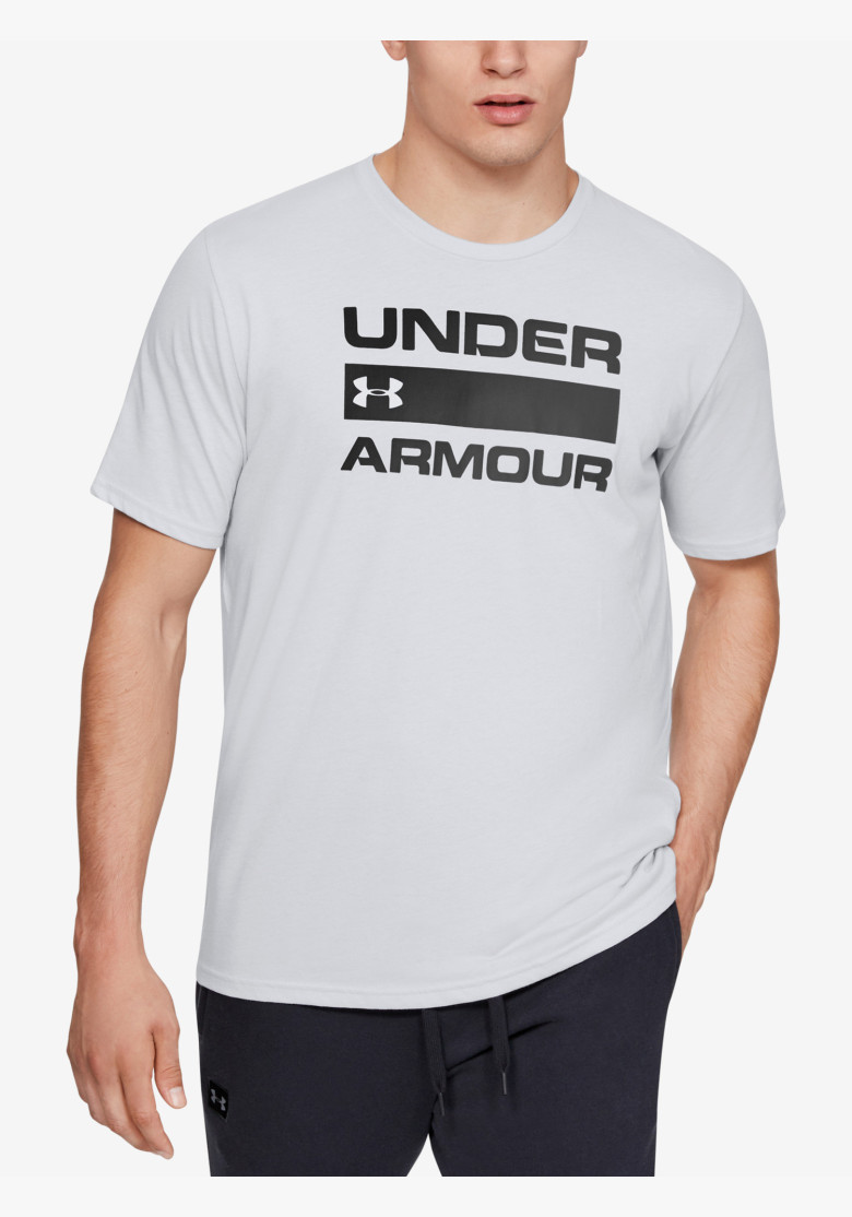 Tričko Under Armour Team Issue Wordmark SS Halo Gray