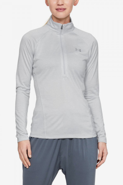 T-shirt Under Armour Tech 1/2 Zip Twist Halo Gray