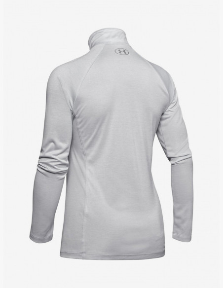T-shirt Under Armour Tech 1/2 Zip Twist Halo Gray