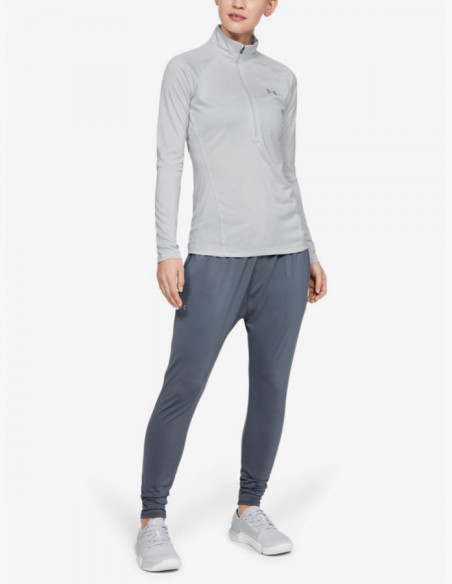 T-shirt Under Armour Tech 1/2 Zip Twist Halo Gray