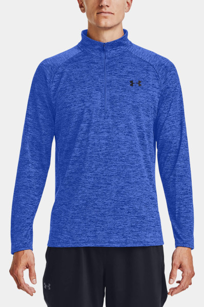 Tričko Under Armour Tech 2.0 1/2 Zip Emotion Blue