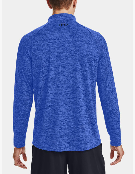 T-shirt Under Armour Tech 2.0 1/2 Zip Emotion Blue