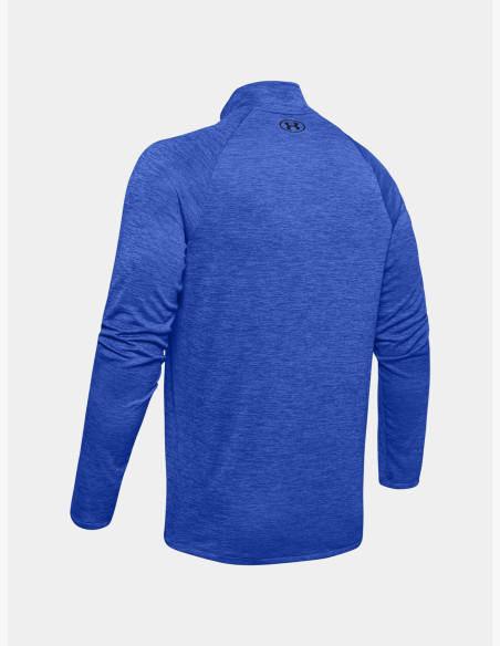T-shirt Under Armour Tech 2.0 1/2 Zip Emotion Blue