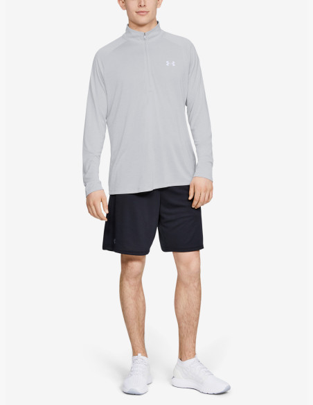 Under Armour Tech 2.0 1/2 Zip Halo Gray T-Shirt