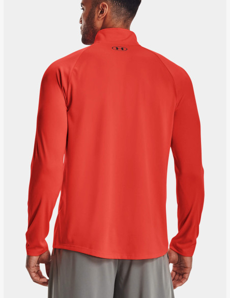 T-shirt Under Armour Tech 2.0 1/2 Zip Phoenix Fire