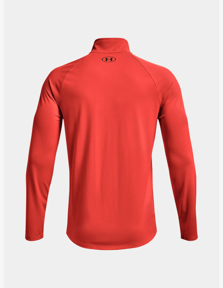 T-shirt Under Armour Tech 2.0 1/2 Zip Phoenix Fire