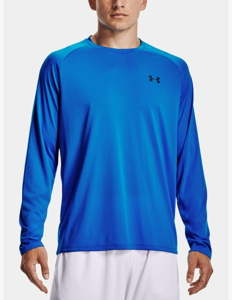 Under Armour Tech 2.0 LS Blue Circuit T-shirt