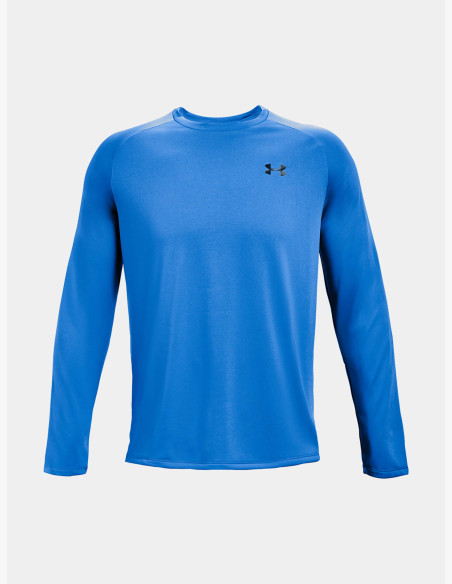 Under Armour Tech 2.0 LS Blue Circuit T-shirt