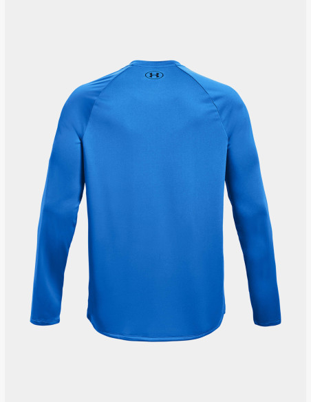Under Armour Tech 2.0 LS Blue Circuit T-shirt