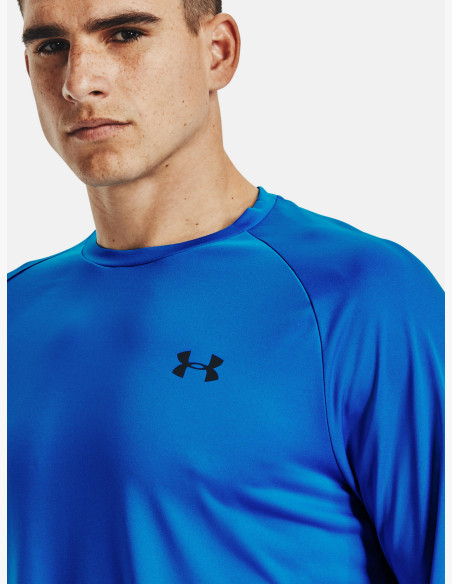 Under Armour Tech 2.0 LS Blue Circuit T-shirt