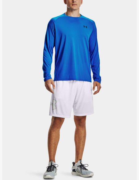 Under Armour Tech 2.0 LS Blue Circuit T-shirt