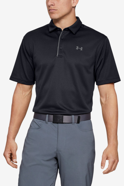Tričko Under Armour Tech Polo Black