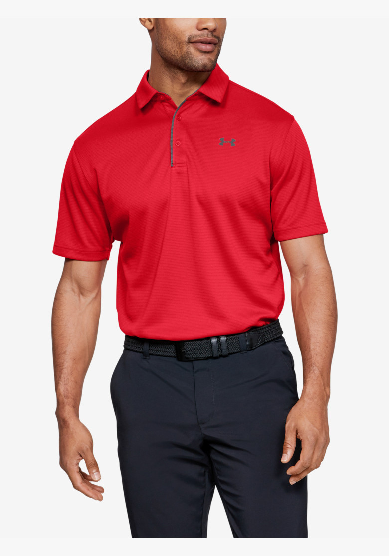 Under Armour Tech Polo Red T-shirt