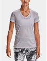 The Under Armour Tech SSV - Twist is a women's loose fit functional t-shirt with short sleeves.