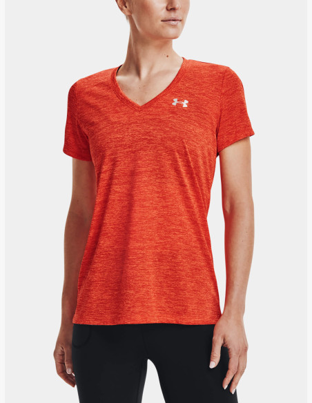 T-shirt Under Armour Tech SSV Twist Dark Orange