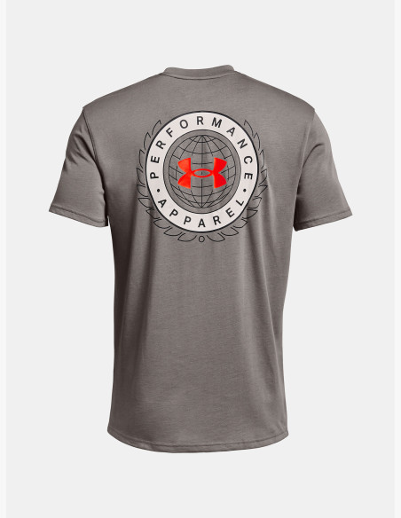 T-shirt Under Armour UA ALMA MATER CREST HW Concrete