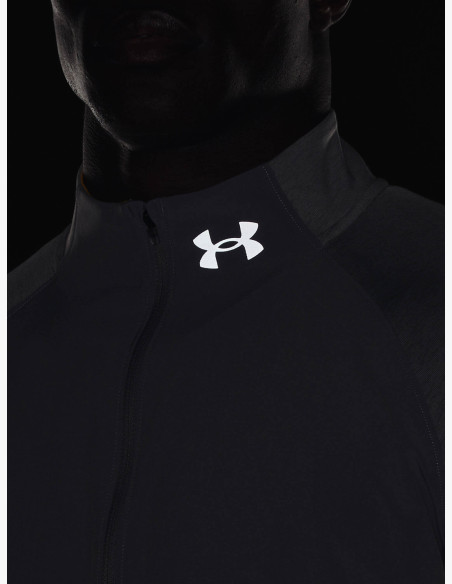 T-shirt Under Armour UA Qualifier Run 2.0 1/2 Zip Gray