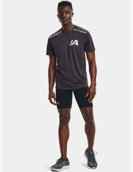 T-shirt Under Armour UA RUN Graphic Print Fill SS Jet Gray