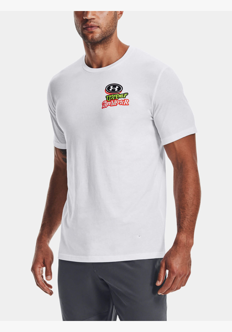 Under Armour UA STICKER CAMPUS White T-shirt