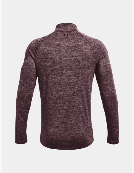 T-shirt Under Armour UA Tech 2.0 1/2 Zip Ash Plum