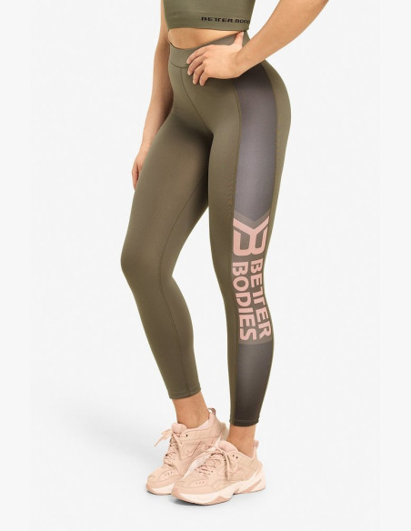 CHRYSTIE WASH GREEN Leggings - Better Bodies