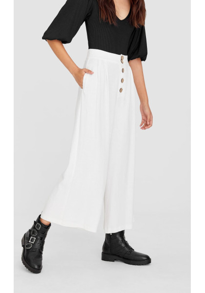 Cropped buttoned trousers Stradivarius