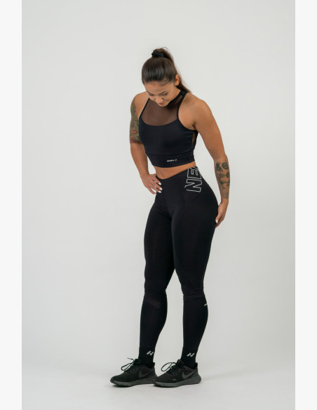 NEBBIA FIT Activewear padded sports bra black
