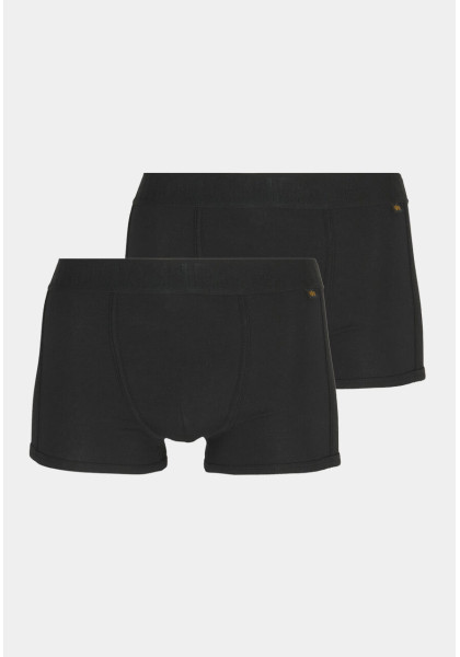 Boxerky Alpha Industries Al Tape Underwear 2 Pack all black