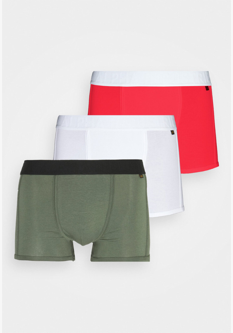 Boxerky Alpha Industries Al Tape Underwear 3 Pack mixed colors