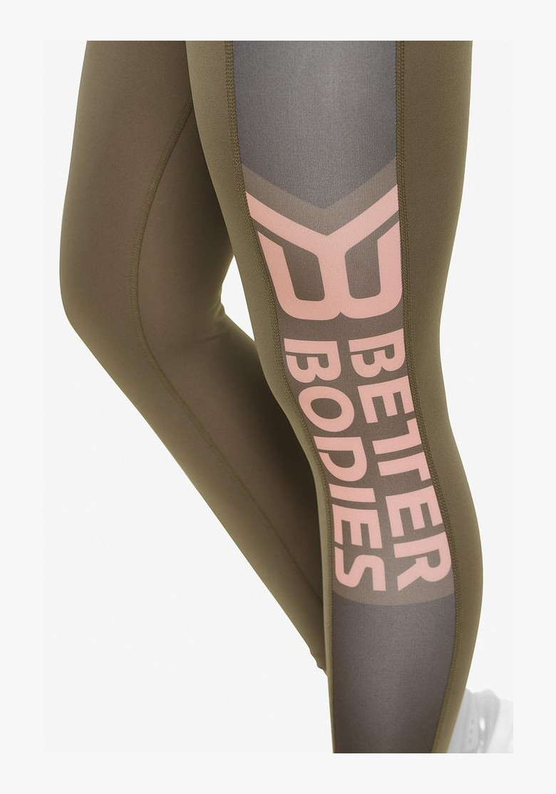 CHRYSTIE WASH GREEN Leggings - Better...