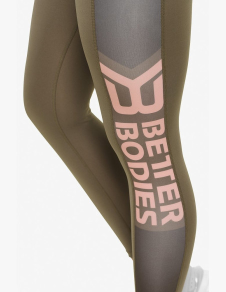 CHRYSTIE WASH GREEN Leggings - Better Bodies