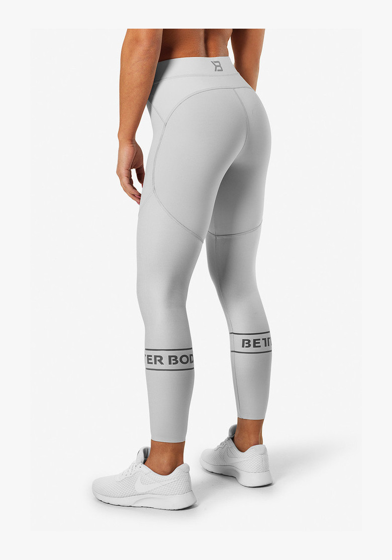 CHRYSTIE SHINY FROST GREY Leggings -...