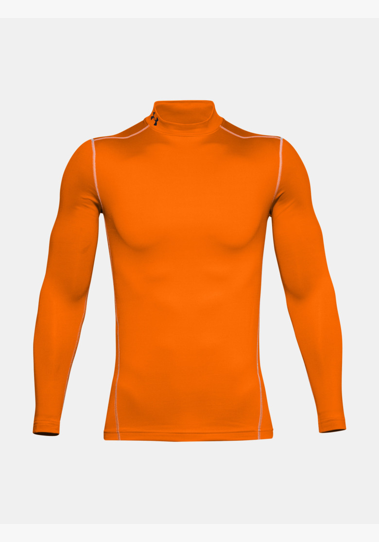 Compression T-shirt Under Armour CG Mock Orange