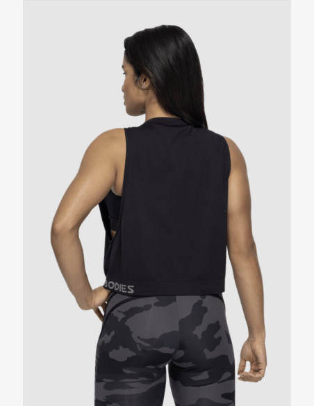 Better Bodies Rockaway Seamless Black Tank Top