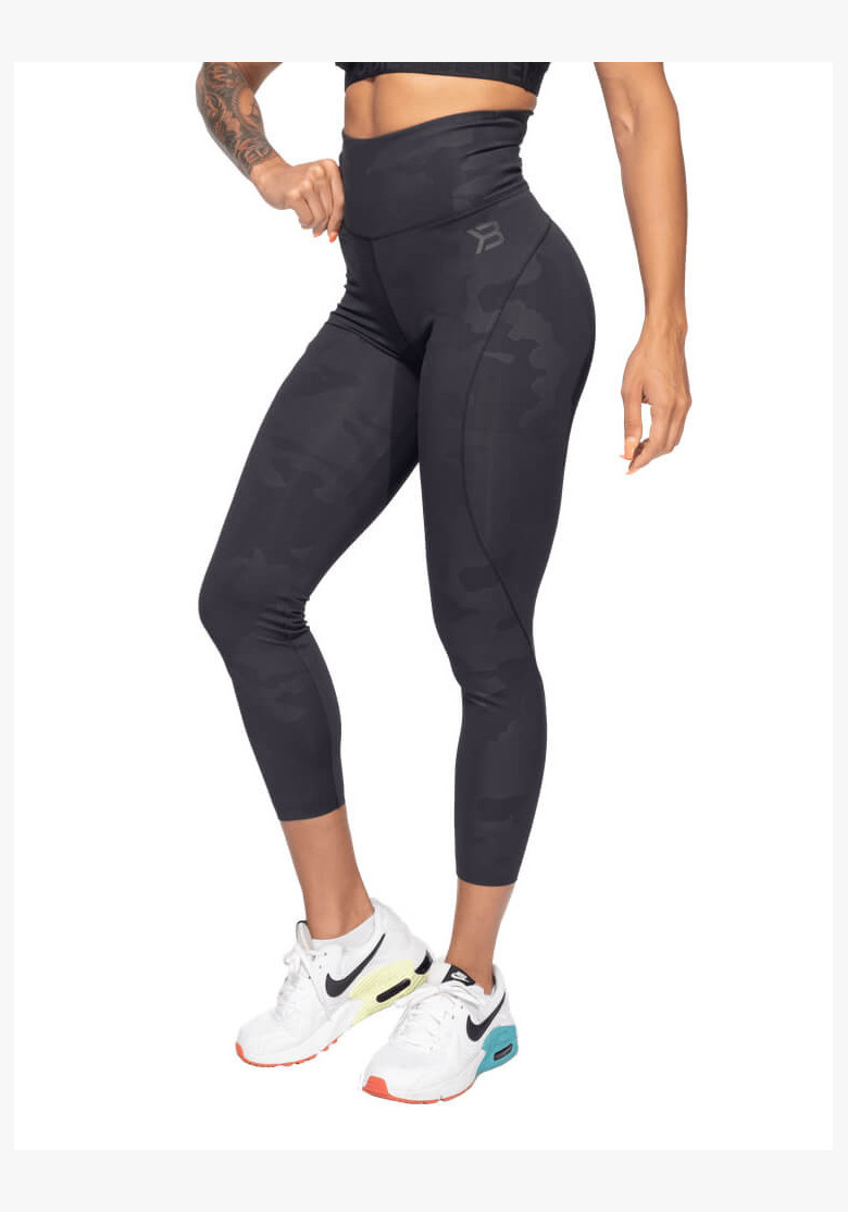 Better Bodies High Waist Black Camo Leggings