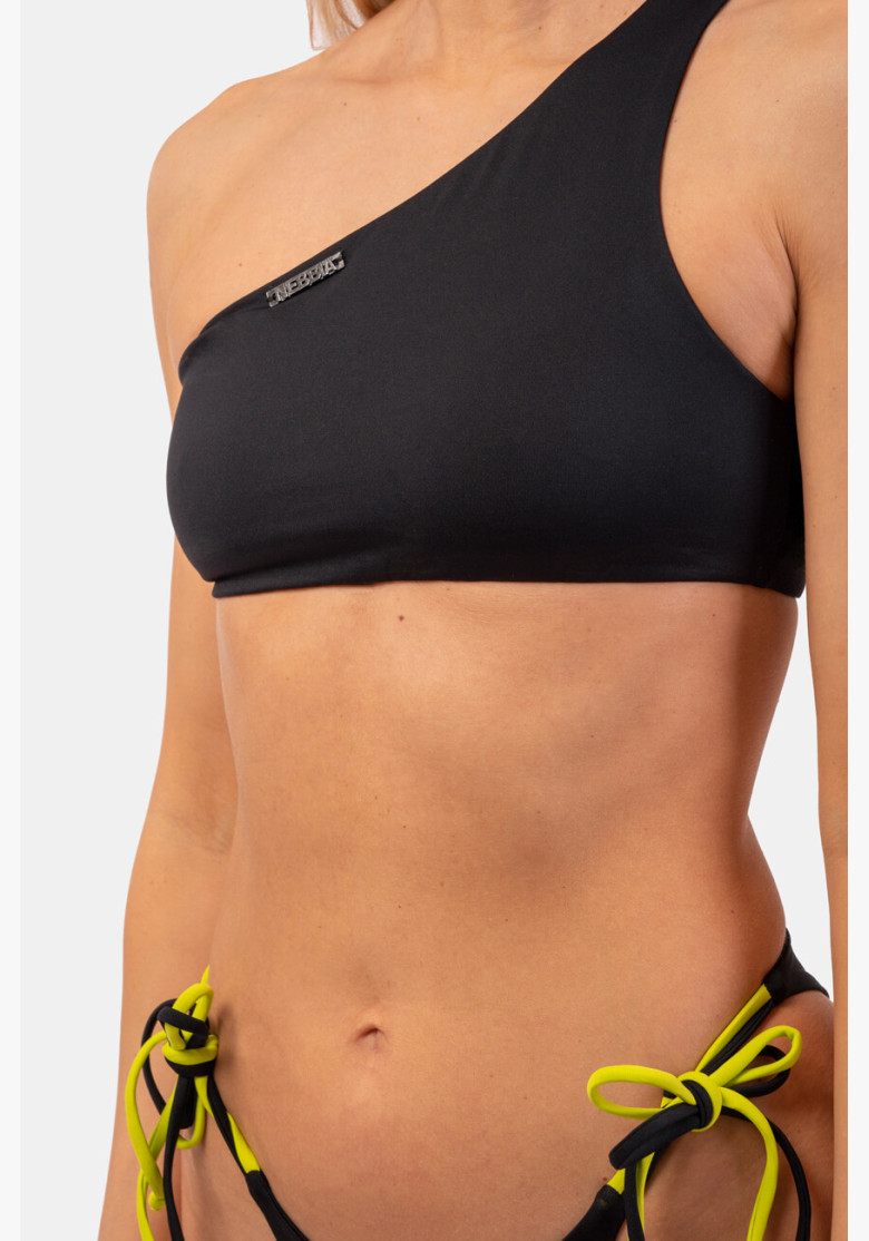 NEBBIA Bandeau One shoulder bikini... NEBBIA Bandeau One shoulder bikini...