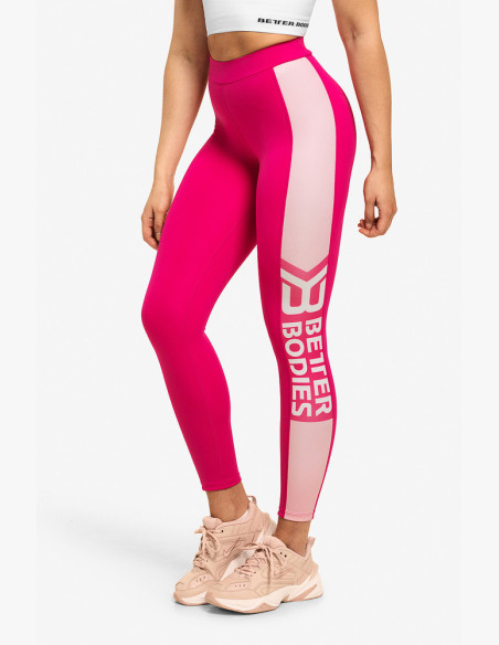 CHRYSTIE HOT PINK Leggings - Better Bodies