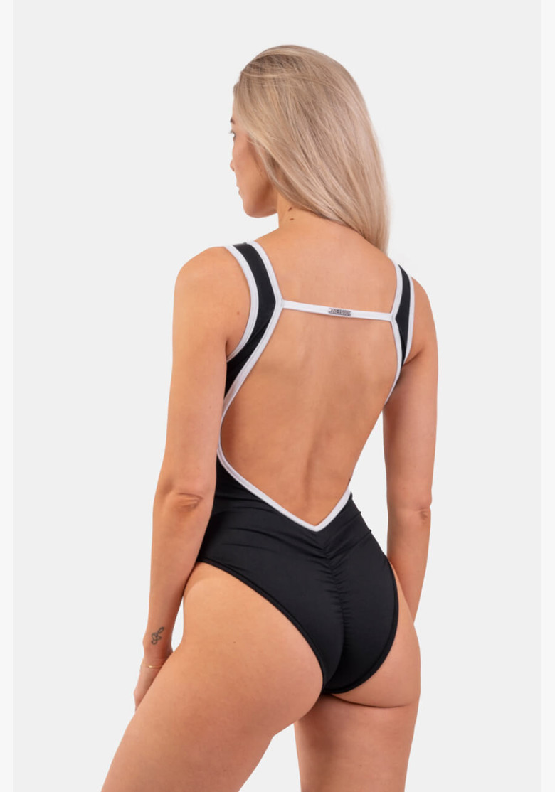 NEBBIA All black swimsuit French... NEBBIA All black swimsuit French...