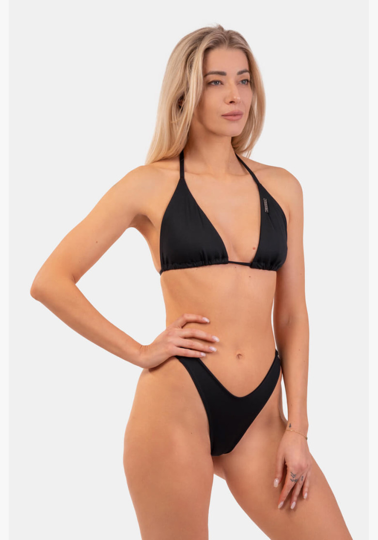 NEBBIA Trojuholníkové bikiny Classic (vrchný diel) čierna